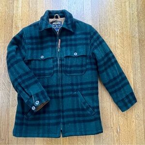 Woolrich Teal and Navy Outdoor Jacket